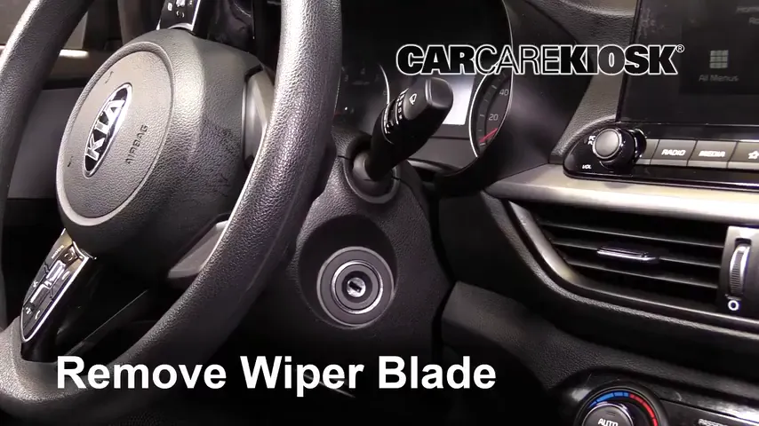 2019 Kia Forte LX 2.0L 4 Cyl. Windshield Wiper Blade (Front) Replace Wiper Blades